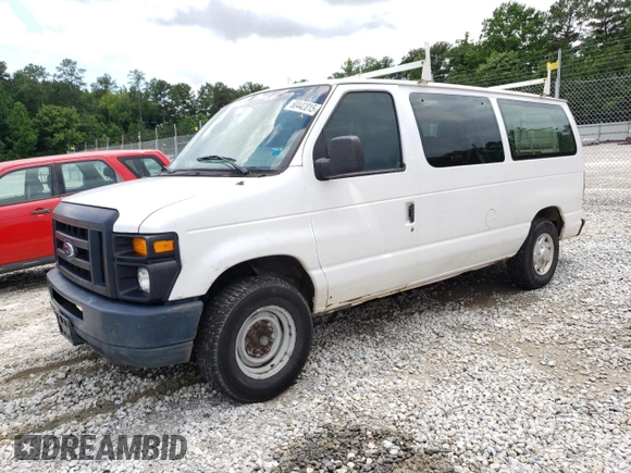 2012 Ford Econoline Passenger XL with VIN 1FMNE1BW3CDA38183, listed as a Copart auction lot 60442015 with 139,581 mi miles and Clean title. Bid and sale history available at DreamBid. Image 1.