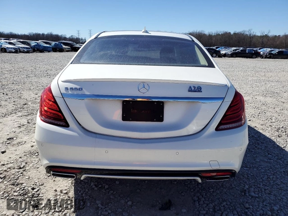 2017 Mercedes-Benz S 550 with VIN WDDUG8CB4HA287640, listed as a Copart auction lot 44712825 with 54,918 mi miles and Salvage Title. Bid and sale history available at carsss.com. Image 6.
