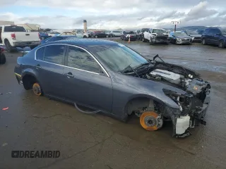 2011 Infiniti G25 Journey with VIN JN1DV6AP3BM600706, listed as a Copart auction lot 41399375 with Not Provided miles and Non Repairable. Bid and sale history available at DreamBid. Image 4.