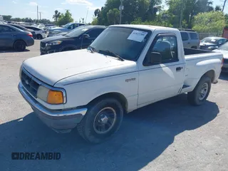 1997 Ford Ranger XLT with VIN 1FTCR10A1VPB31809, listed as a IAAI auction lot 41833285 with 150,461 mi miles. Bid and sale history available at carsss.com. Image 2.