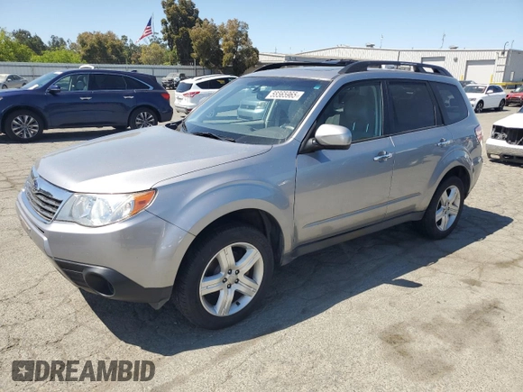 2009 Subaru Forester X with VIN JF2SH63659H717062, listed as a Copart auction lot 58565965 with 197,051 mi miles and Clean title. Bid and sale history available at DreamBid. Image 1.