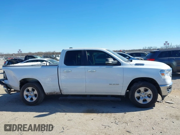 2020 Ram 1500 Big Horn with VIN 1C6RREBTXLN138726, listed as a IAAI auction lot 41413154 with 109,845 mi miles. Bid and sale history available at carsss.com. Image 13.
