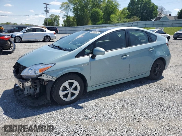 2015 Toyota Prius Four with VIN JTDKN3DU9F1887755, listed as a Copart auction lot 52083345 with 158,940 mi miles and Salvage Title. Bid and sale history available at carsss.com. Image 1.