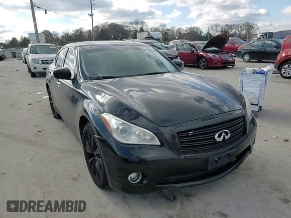 2013 Infiniti M with VIN JN1BY1AR6DM602892, listed as a Copart auction lot 81254914 with 146,465 mi miles and Salvage Title. Bid and sale history available at carsss.com. Image 11.