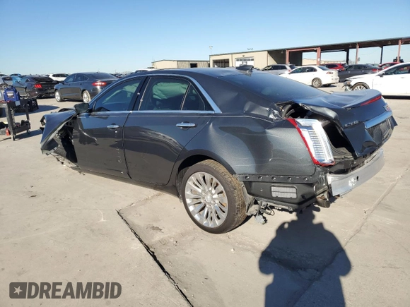 2017 Cadillac CTS Luxury RWD with VIN 1G6AR5SS9H0206423, listed as a Copart auction lot 81364124 with Not Provided miles and Salvage Title. Bid and sale history available at DreamBid. Image 2.