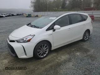 2016 Toyota Prius v Two with VIN JTDZN3EU9GJ048493, listed as a Copart auction lot 50825405 with 56,998 mi miles and Salvage Title. Bid and sale history available at carsss.com. Image 1.