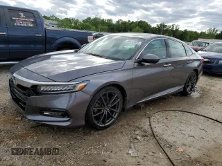 2019 Honda Accord Touring z VIN 1HGCV2F95KA017407, wystawiony jako Copart lot #58015325 z przebiegiem 252 387 mil mil oraz Szkoda całkowita • Salvage title. Historia ofert i sprzedaży dostępna na DreamBid. Obrazek 1.