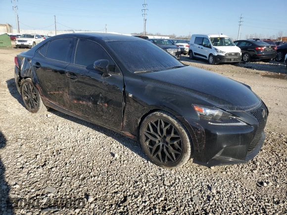 2016 Lexus IS 350 with VIN JTHCE1D23G5012011, listed as a Copart auction lot 49539255 with 103,878 mi miles and Salvage title. Bid and sale history available at DreamBid. Image 4.