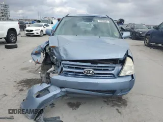 2009 Kia Sedona LX with VIN KNDMB233096317977, listed as a Copart auction lot 44360565 with 166,076 mi miles and Salvage Title. Bid and sale history available at carsss.com. Image 5.