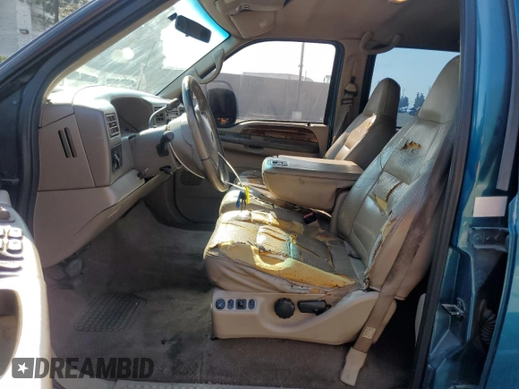 2001 Ford F-350 XL with VIN 1FTSW30F71EA07920, listed as a Copart auction lot 44746375 with 308,007 mi miles and Clean Title. Bid and sale history available at DreamBid. Image 7.
