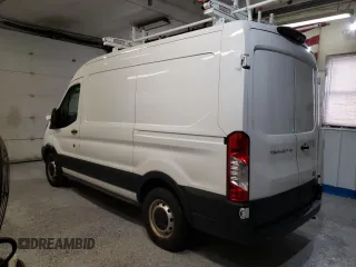 2019 Ford Transit with VIN 1FTYE1CM7KKA68876, listed as a Copart auction lot 55595075 with 90,838 mi miles and Salvage title. Bid and sale history available at DreamBid. Image 2.