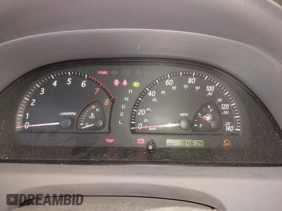 2004 Toyota Camry LE with VIN 4T1BE32K64U327071, listed as a IAAI auction lot 42438458 with 194,614 mi miles and . Bid and sale history available at DreamBid. Image 7.