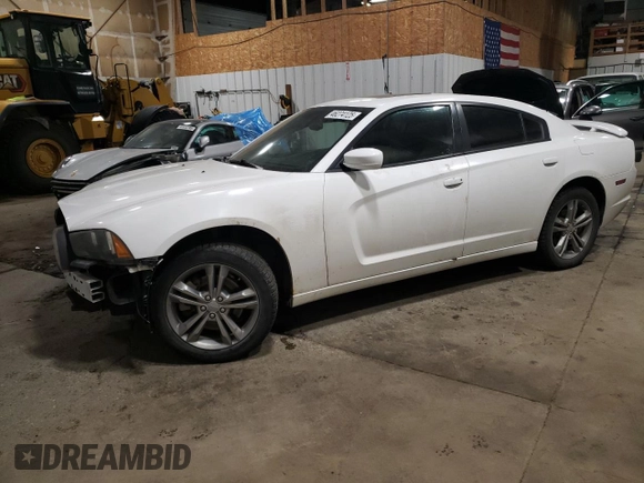 2014 Dodge Charger SXT with VIN 2C3CDXJG2EH232385, listed as a Copart auction lot 46274125 with 112,871 mi miles and Salvage Title. Bid and sale history available at carsss.com. Image 1.