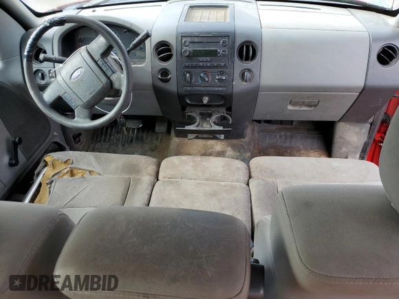 2006 Ford F-150 STX with VIN 1FTRX12W66FA54015, listed as a Copart auction lot 44748215 with 228,711 mi miles and Salvage Title. Bid and sale history available at carsss.com. Image 8.