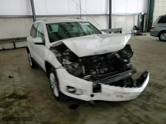 2013 Volkswagen Tiguan SE w/Sunroof & Nav with VIN WVGBV3AX8DW609813, listed as a Copart auction lot 66888774 with 90,203 mi miles and Salvage Title. Bid and sale history available at carsss.com. Image 11.