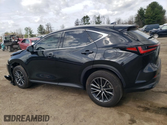 2024 Lexus NX with VIN 2T2GGCEZ7RC042957, listed as a Copart auction lot 51254345 with 31,315 mi miles and Salvage Title. Bid and sale history available at carsss.com. Image 2.