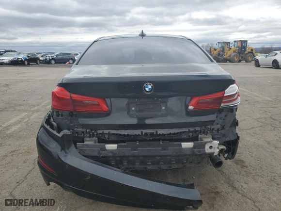 2018 BMW 5 Series 530i xDrive with VIN WBAJA7C54JWA72951, listed as a Copart auction lot 49146245 with 87,380 mi miles and Salvage Title. Bid and sale history available at carsss.com. Image 6.