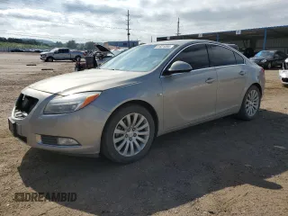 2011 Buick Regal CXL Turbo TO1 z VIN W04GV5EV4B1085496, wystawiony jako Copart lot #61831095 z przebiegiem 104 113 mil mil oraz Szkoda całkowita • Salvage title. Historia ofert i sprzedaży dostępna na DreamBid. Obrazek 1.
