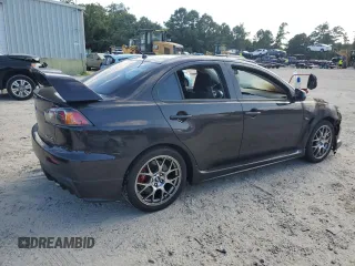2011 Mitsubishi Lancer Evolution GSR with VIN JA32W8FV6BU010292, listed as a Copart auction lot 68446384 with 0 mi miles and Salvage Title. Bid and sale history available at carsss.com. Image 3.