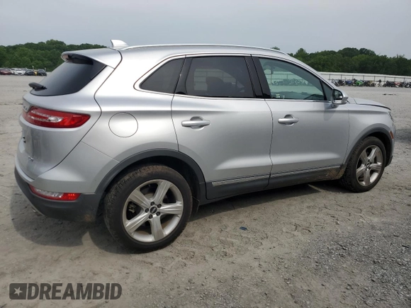2017 Lincoln MKC Premiere with VIN 5LMCJ1C91HUL32617, listed as a Copart auction lot 57444215 with 106,285 mi miles and Salvage title. Bid and sale history available at DreamBid. Image 3.