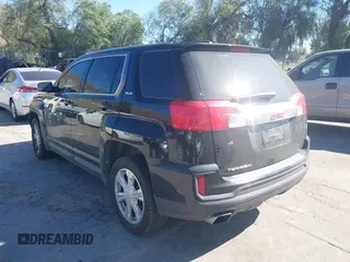 2017 GMC Terrain SLE with VIN 2GKALMEK2H6347849, listed as a IAAI auction lot 41634216 with 61,405 mi miles. Bid and sale history available at carsss.com. Image 3.