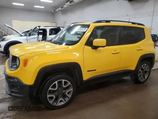 2018 Jeep Renegade Latitude with VIN ZACCJBBB3JPH93035, listed as a Copart auction lot 60480255 with 187,020 mi miles and Clean title. Bid and sale history available at DreamBid. Image 1.