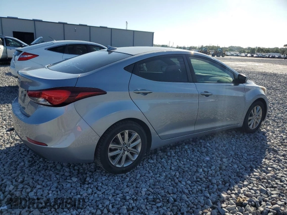 2016 Hyundai Elantra SE with VIN 5NPDH4AE4GH748842, listed as a Copart auction lot 61663405 with 133,006 mi miles and Clean title. Bid and sale history available at DreamBid. Image 3.