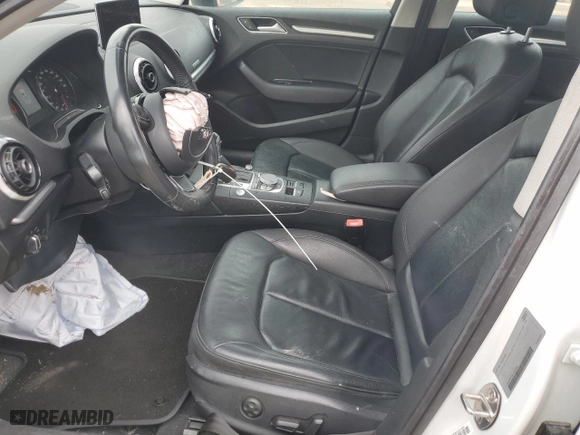 2015 Audi A3 2.0T Premium Plus with VIN WAUEFGFF5F1028708, listed as a Copart auction lot 50027045 with 112,252 mi miles and Salvage Title. Bid and sale history available at carsss.com. Image 7.