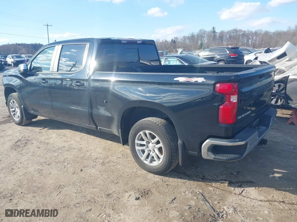 2019 Chevrolet Silverado 1500 LT with VIN 1GCUYDED2KZ282329, listed as a IAAI auction lot 41595747 with 190,000 mi miles. Bid and sale history available at carsss.com. Image 3.