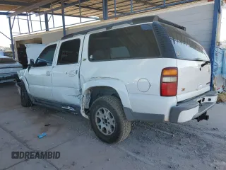 2002 Chevrolet Suburban Z71 with VIN 3GNFK16Z52G356496, listed as a Copart auction lot 61204945 with 260,121 mi miles and Salvage title. Bid and sale history available at DreamBid. Image 2.