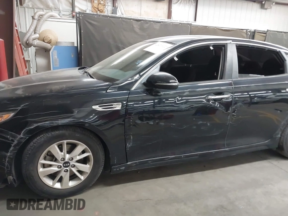 2016 Kia Optima LX with VIN 5XXGT4L3XGG038671, listed as a IAAI auction lot 42421622 with 105,024 mi miles and . Bid and sale history available at DreamBid. Image 6.