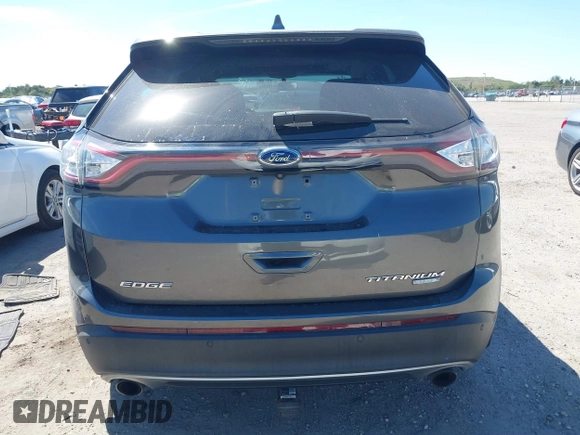 2016 Ford Edge Titanium with VIN 2FMPK3K9XGBB57187, listed as a IAAI auction lot 41850643 with 77,540 mi miles. Bid and sale history available at carsss.com. Image 16.