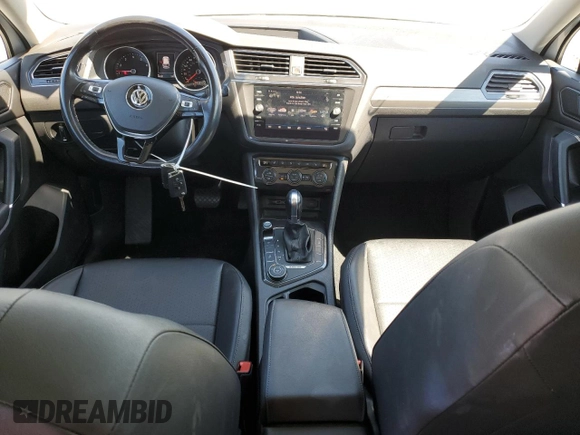 2018 Volkswagen Tiguan SEL with VIN 3VV2B7AX9JM115414, listed as a Copart auction lot 65432185 with 46,251 mi miles and Salvage title. Bid and sale history available at DreamBid. Image 8.