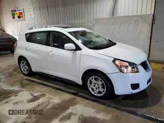 2009 Pontiac Vibe with VIN 5Y2SM67099Z422007, listed as a Copart auction lot 45601695 with 120,318 mi miles and Salvage Title. Bid and sale history available at carsss.com. Image 4.