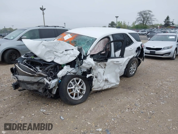 2022 Chevrolet Equinox LS with VIN 3GNAXHEV9NS213412, listed as a IAAI auction lot 42179897 with 51,681 mi miles and . Bid and sale history available at DreamBid. Image 16.