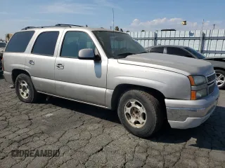 2006 Chevrolet Tahoe LS with VIN 1GNEC13V56R168187, listed as a Copart auction lot 74636314 with 207,634 mi miles and Salvage Title. Bid and sale history available at carsss.com. Image 4.