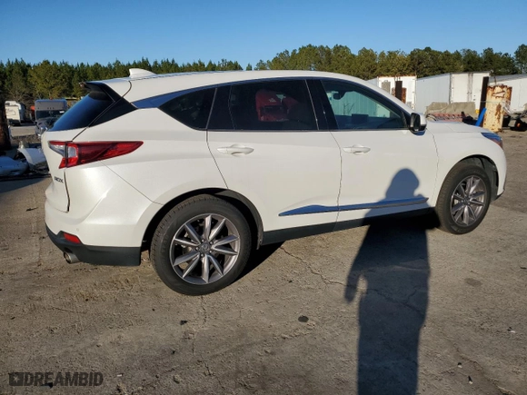 2021 Acura RDX w/Technology Package with VIN 5J8TC1H53ML002647, listed as a Copart auction lot 87394414 with 97,360 mi miles and Salvage Title. Bid and sale history available at carsss.com. Image 3.