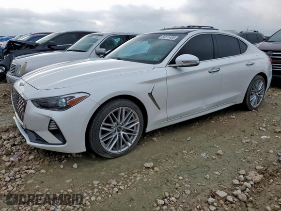 2020 Genesis G70 2.0T z VIN KMTG34LA1LU063284, wystawiony jako Copart lot #53615495 z przebiegiem 136 230 mil mil oraz Czysty tytuł • Clean title. Historia ofert i sprzedaży dostępna na DreamBid. Obrazek 1.