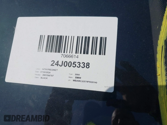 2008 BMW 3 Series 328xi z VIN WBAWC33578PD09140, wystawiony jako IAAI lot #42098531 z przebiegiem Nie podano mil oraz . Historia ofert i sprzedaży dostępna na DreamBid. Obrazek 13.