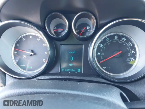 2016 Buick Encore Leather with VIN KL4CJCSB6GB528676, listed as a IAAI auction lot 41800878 with 41,796 mi miles and . Bid and sale history available at DreamBid. Image 7.