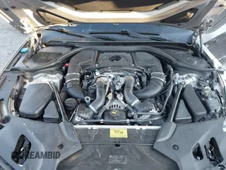 2019 BMW 5 Series M550i xDrive with VIN WBAJB9C50KB464159, listed as a IAAI auction lot 41758879 with 9,000 mi miles and . Bid and sale history available at DreamBid. Image 10.