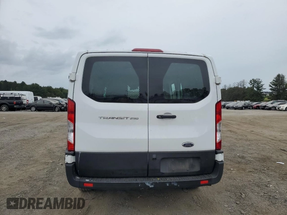2020 Ford Transit Cargo with VIN 1FTBR1Y85LKB14048, listed as a Copart auction lot 71430654 with 78,306 mi miles and Salvage Title. Bid and sale history available at DreamBid. Image 6.