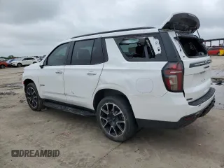 2023 Chevrolet Tahoe RST с VIN 1GNSCRKD9PR391778, выставлен на аукционе Copart как лот 54725335 с пробегом Не указан миль и Списание • Salvage title. История ставок и продаж доступна на DreamBid. Изображение 2.