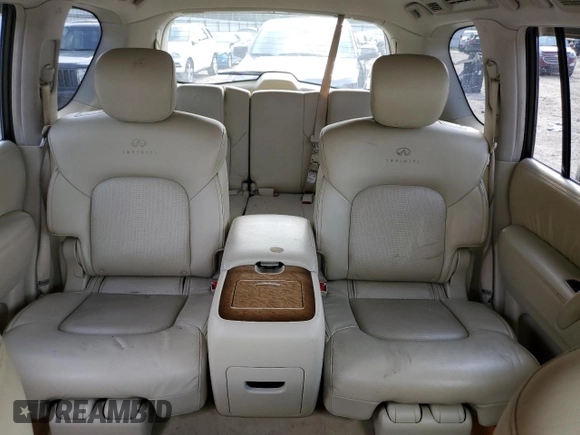 2011 Infiniti QX56 7-passenger with VIN JN8AZ2NE6B9004261, listed as a Copart auction lot 66890954 with 245,018 mi miles and Clean Title. Bid and sale history available at carsss.com. Image 10.