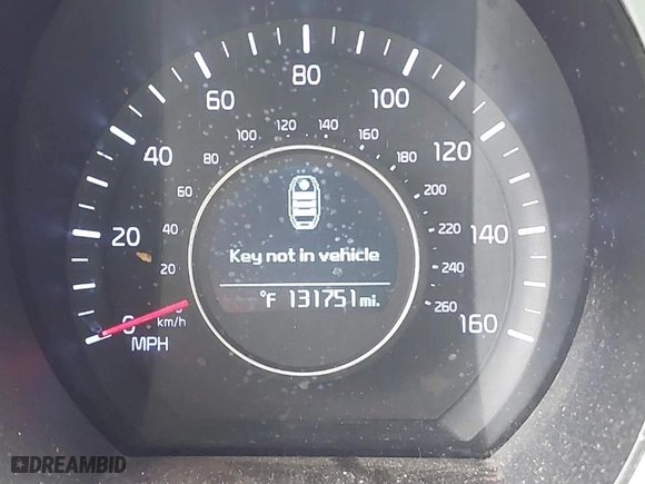 2014 Kia Optima EX with VIN 5XXGN4A76EG281195, listed as a IAAI auction lot 41875540 with 131,751 mi miles. Bid and sale history available at carsss.com. Image 16.
