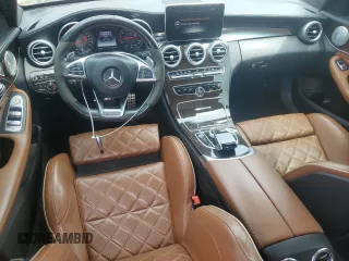 2017 Mercedes-Benz C 63 S AMG с VIN 55SWF8HB0HU187460, выставлен на аукционе Copart как лот 54487155 с пробегом 51 197 миль миль и Списание • Salvage title. История ставок и продаж доступна на DreamBid. Изображение 8.