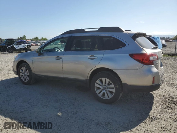 2015 Subaru Outback Premium with VIN 4S4BSADC4F3213176, listed as a Copart auction lot 56256825 with 100,841 mi miles and Salvage title. Bid and sale history available at DreamBid. Image 2.