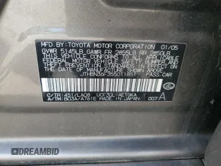 2005 Lexus LS 430 z VIN JTHBN36F355011851, wystawiony jako Copart lot #57488565 z przebiegiem 167 442 mil mil oraz Szkoda całkowita • Salvage title. Historia ofert i sprzedaży dostępna na DreamBid. Obrazek 12.