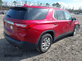 2020 Chevrolet Traverse LT Cloth with VIN 1GNEVGKW0LJ156045, listed as a IAAI auction lot 42050791 with 98,250 mi miles and . Bid and sale history available at DreamBid. Image 4.