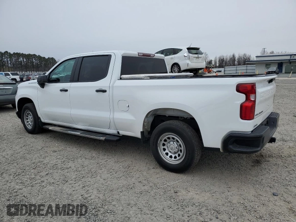 2023 Chevrolet Silverado 1500 with VIN 1GCPAAEDXPZ294137, listed as a Copart auction lot 88220115 with 42,456 mi miles and Salvage Title. Bid and sale history available at DreamBid. Image 2.
